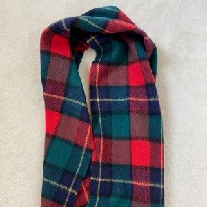 Authentic Irish plaid scarf